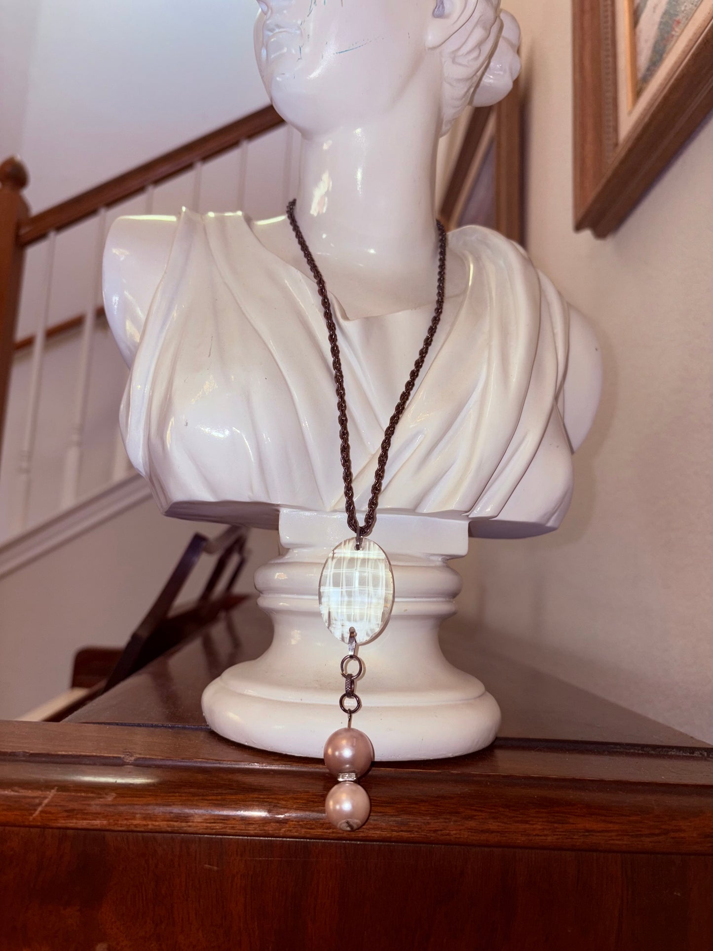 Lavender Pearl Kaleidoscope Charmlette Necklace