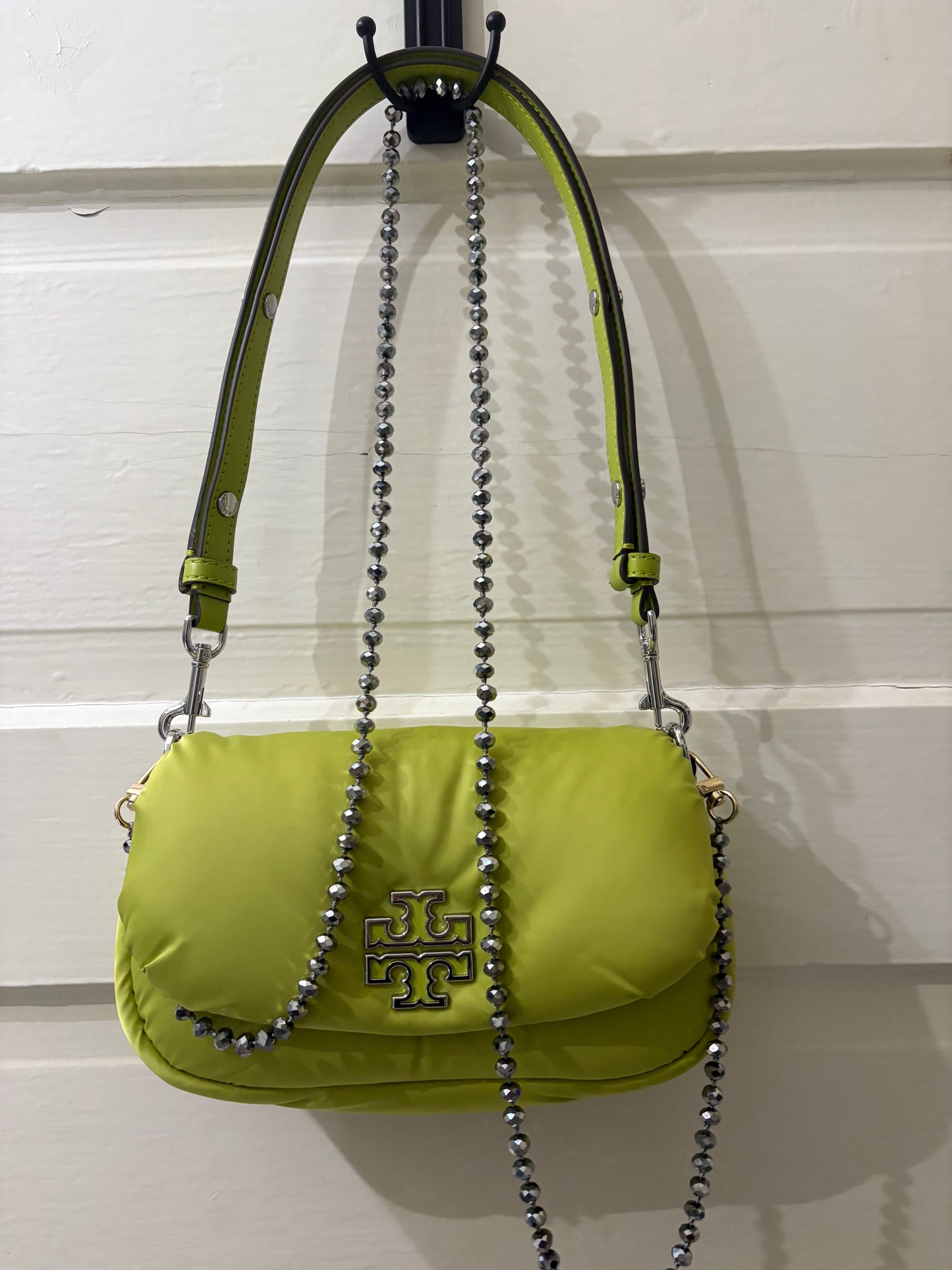 Chrome Beaded Chainlette