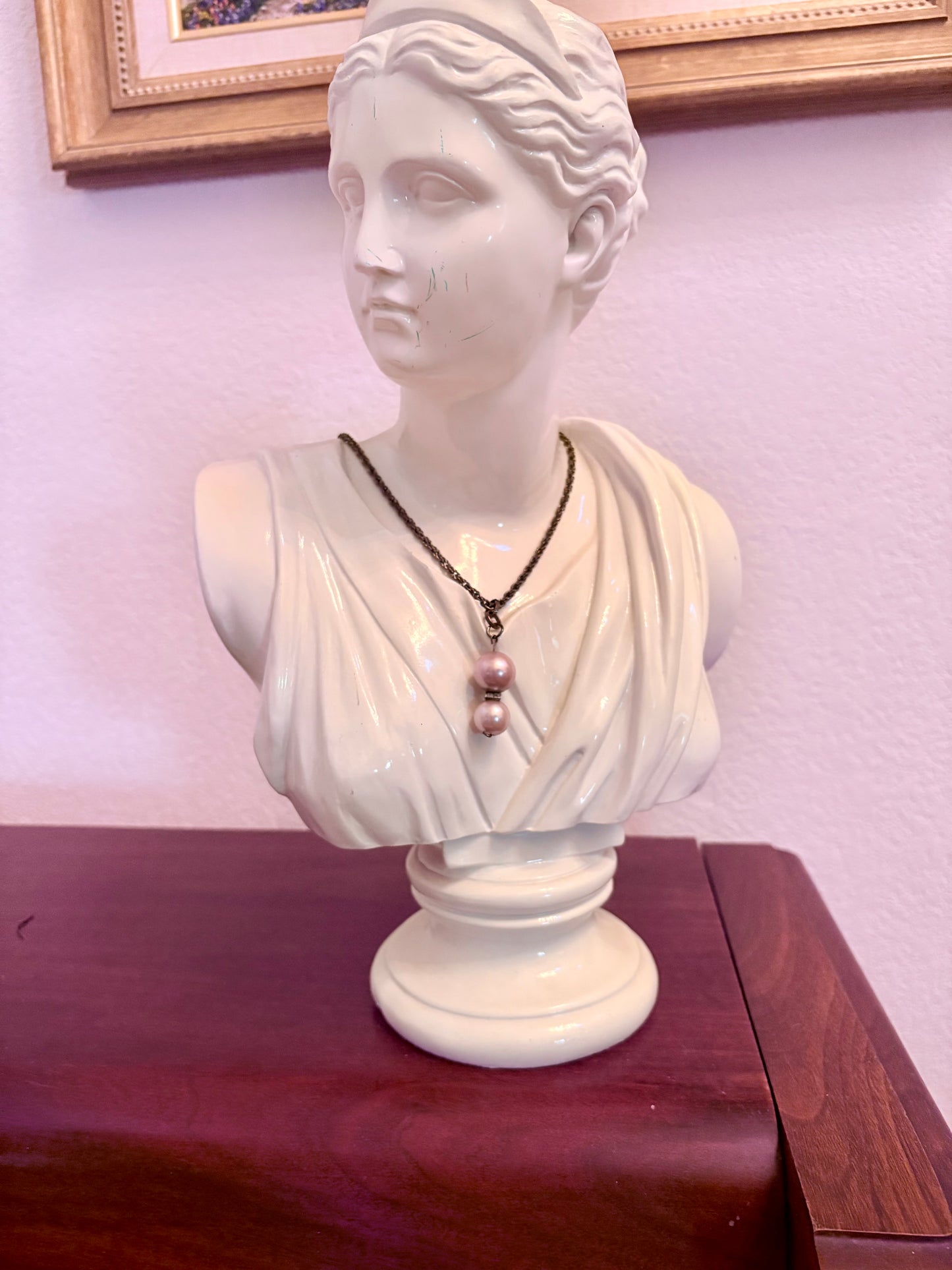 Lavender Pearl Kaleidoscope Charmlette Necklace