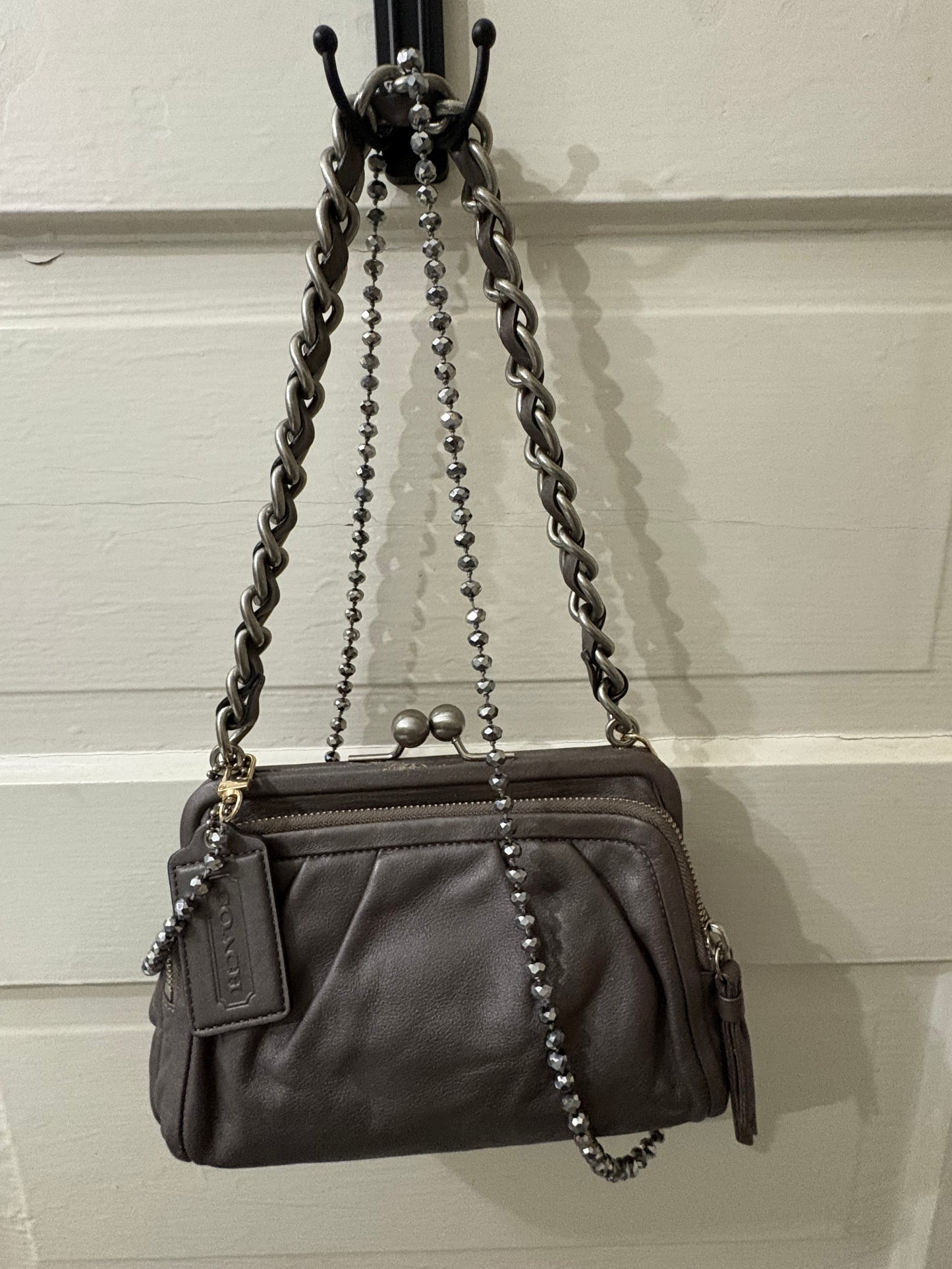 Chrome Beaded Chainlette