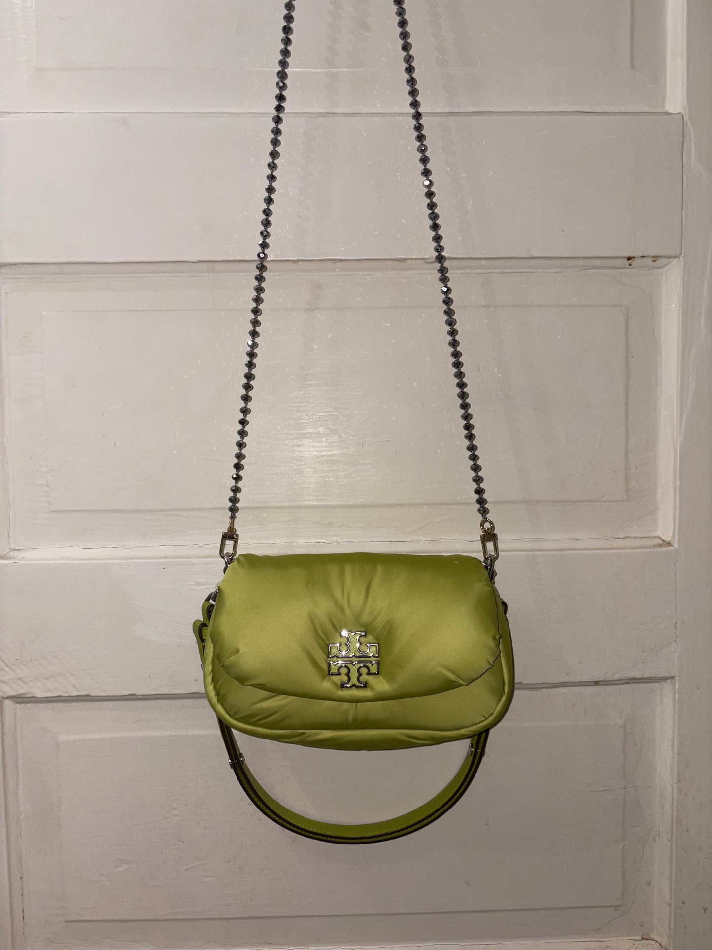 Chrome Beaded Chainlette