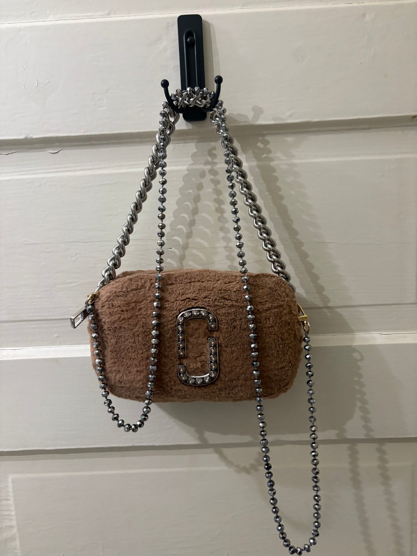 Chrome Beaded Chainlette