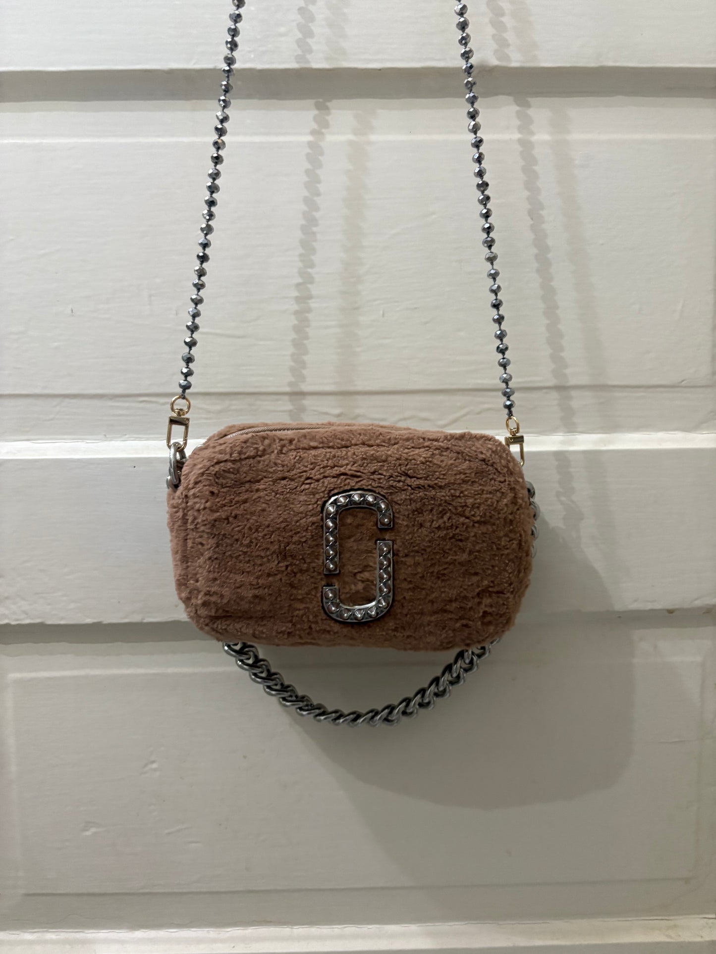 Chrome Beaded Chainlette