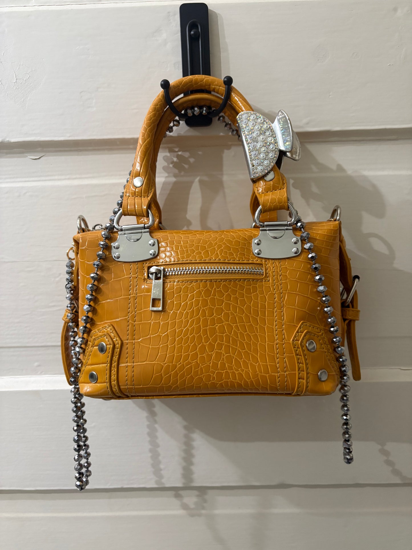 Chrome Beaded Chainlette