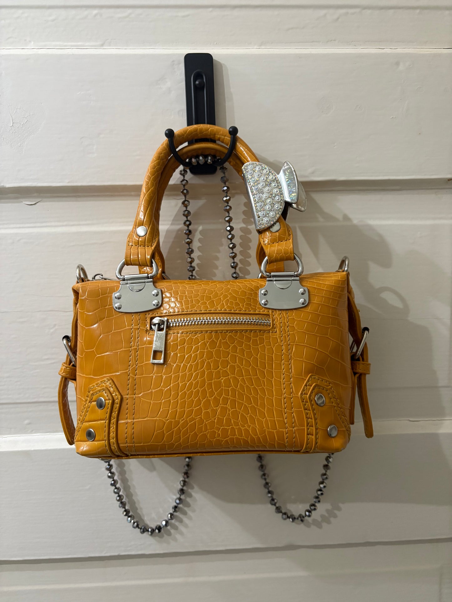 Chrome Beaded Chainlette